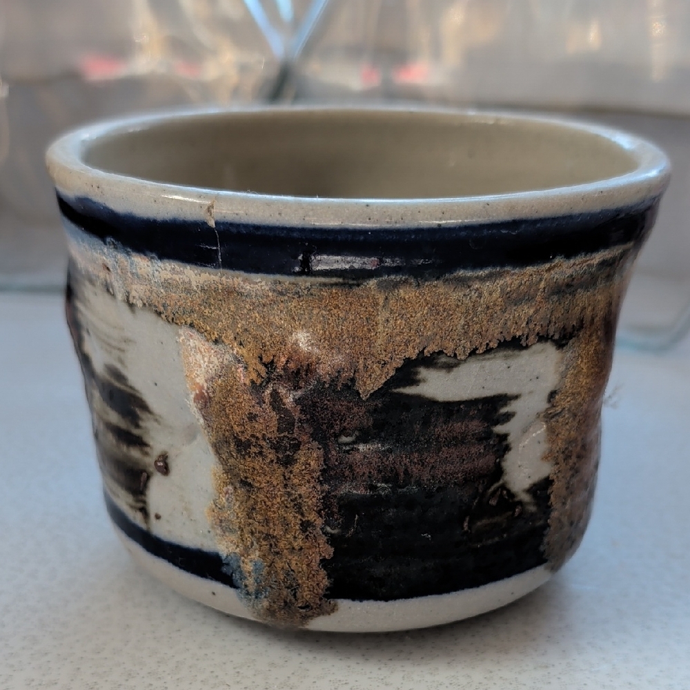 Rustic Ceramic Pot Artisan Handmade Stoneware Pottery
